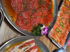 -明洞阿姨·韩式酱蟹烤肉·创意料理(三元桥店)