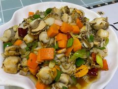 葱爆威海扇贝-威海渔村(静安旗舰店)