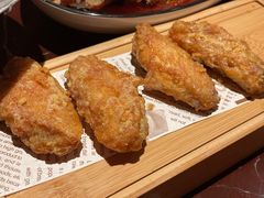 蛋黄鸡翅-新白鹿餐厅(西湖银泰店)