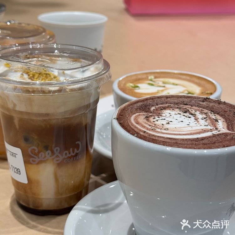 打工人想在这家咖啡的拉花里游泳☕，好喝！