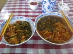 辣肉雪菜面-德兴老面馆(德平路店)