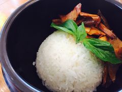 三杯筍锅配鸭稻米饭-天水蔬食料理(树德之光店)