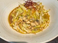 韭黄炒蛏子-山塘渡·苏式园林餐厅
