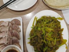 茄子丝炒尖椒-姥家春饼店(漳州二路店)