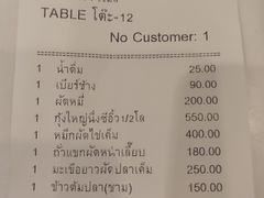 账单-光海鲜鱼翅餐厅(叻差拉披色路店)