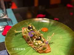 三文鱼双重奏-莲西餐