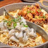 涮菜-油炸豆皮和春笋春卷不太推荐