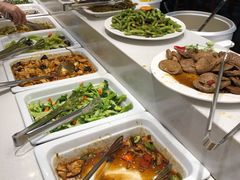 自助取餐区-清心素食自助餐厅(夫子庙店)