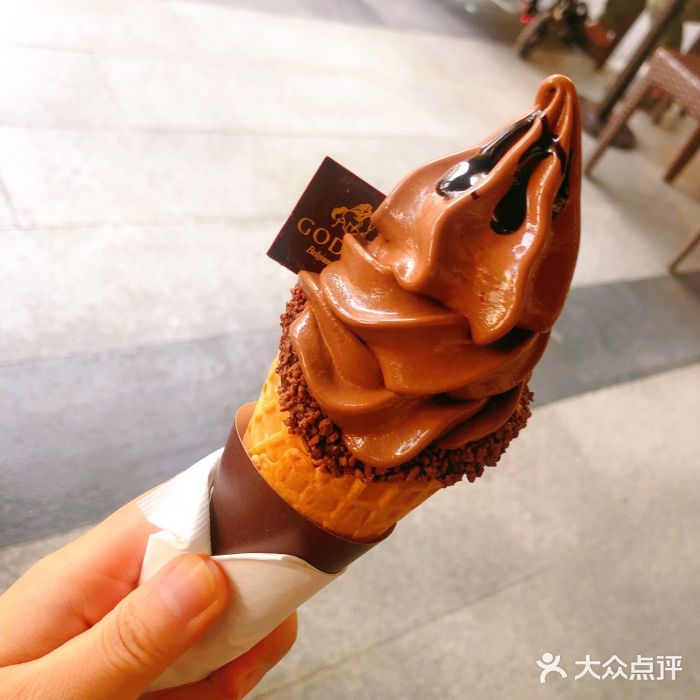 godiva(cocopark店)godiva黑巧克力冰淇淋图片