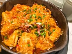 蒜香火腿包浆豆腐-云海肴云南菜·蒸汽石锅鱼(新奥店)