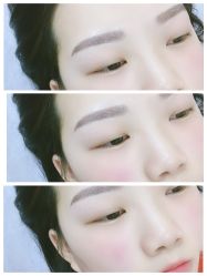 -西施无菌半永久纹绣眉眼影唇轻增发纹发际线