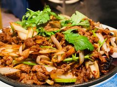 炙子羊肉-柿合缘新京菜(国金中心商场店)
