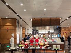 自助取餐区-盐城万豪酒店-盐城厨房西餐厅