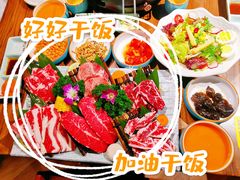 -明洞阿姨·韩式酱蟹烤肉·创意料理(三元桥店)