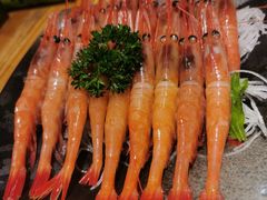 甜虾刺身-季夏金枪鱼牛排自助餐厅(海悦天地店)