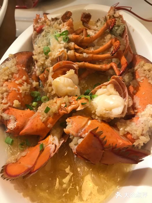 澳门码头海货工场蒜蓉波士顿龙虾图片