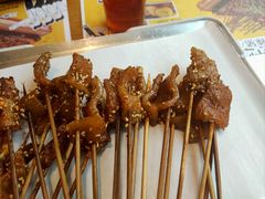 烤猪皮串-木屋烧烤(万德庄店)