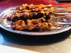 碳烤羊肉串-手抄板凳江南菜(湖滨商业街店)