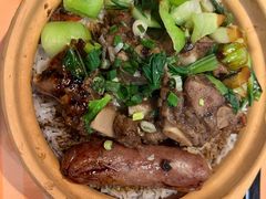 腊肠豆豉排骨煲仔饭-大快活(丽丰店)