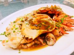 葱爆膏蟹-望乡楼上海菜(日月光店)