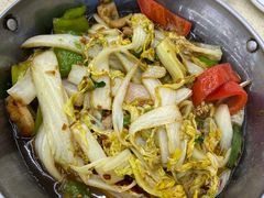 干锅娃娃菜-渔中舟海鲜大排档(普陀沈家门店)