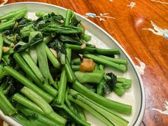 油渣炒菜心-美极鲜食坊(宝安南路店)