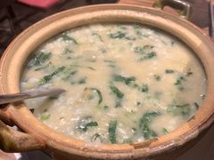 菜心砂锅粥-陈鹏鹏潮汕菜(欢乐海岸 海边景观店)