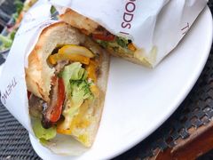 羽衣甘蓝配素食者三明治-THE WOODS 简餐 (国贸商城店)
