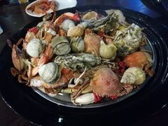 蒸海鲜-渔公码头海货全海鲜自助(海滨旅游路店)