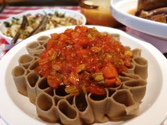 西红柿浇汁莜面-西贝莜面村(万象天地店)