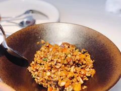 安格斯菲力芦笋炒燕麦米-XUN Bistro西餐厅