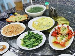 蒜蓉蒸大龙虾-七鲜渔港美食餐厅(巽寮湾海景店)