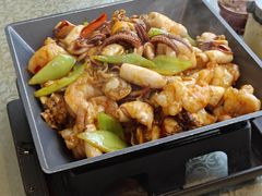 铁板海鲜-韩记海鲜饺子旗舰店(红海新区店)