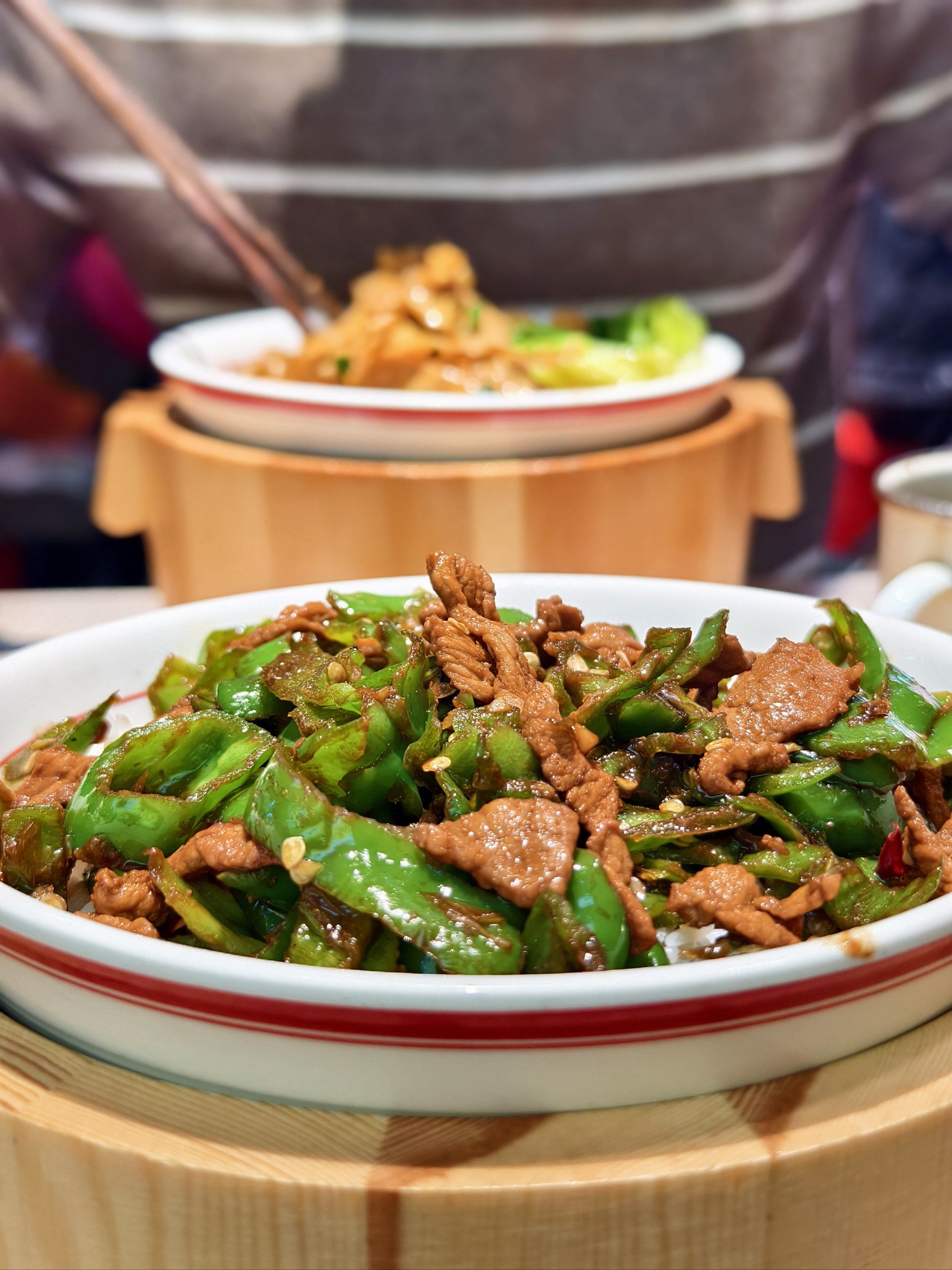 香喷喷的湖南小炒,油水十足!