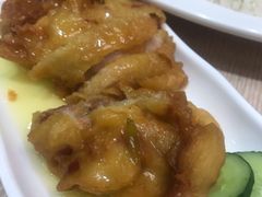 西柠鸡扒饭-佰搭果·广式茶餐厅(西华路店)