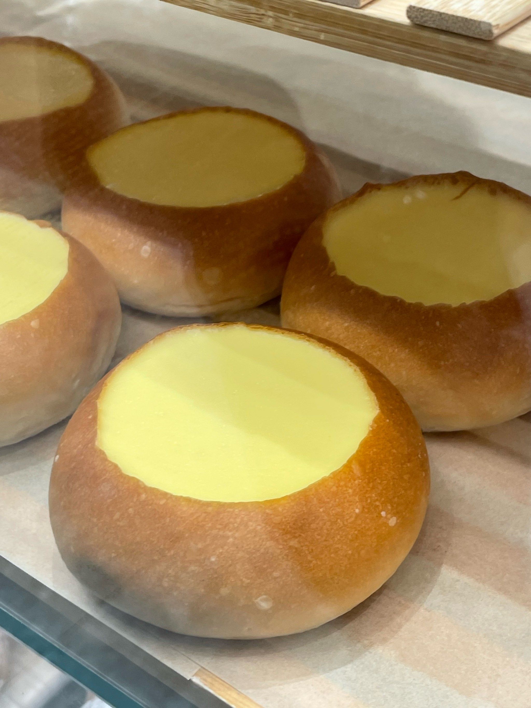 最爱布丁面包了