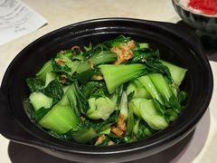 油渣烧青菜-卯时·精致锡帮菜(惠山古镇店)