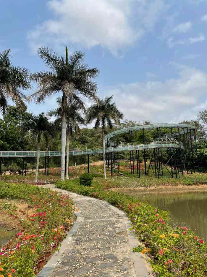 海南热带植物园"春节儋州游玩第一站选了热带植物园,感觉真.