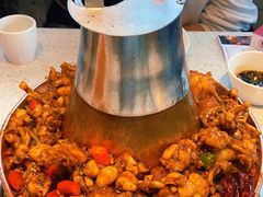 招牌蛙锅-老佛爷铜炉蛙锅(海岸城店)