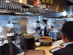 自助取餐区-磨沟沿老字号牛肉面·清真(金港城店)