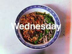 鱼香肉丝拌面-大时代美食面馆