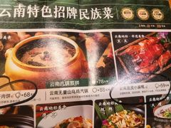 -老滇山寨•云南特色菜•地方菜•民族风情歌舞表演(金碧店)