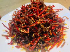 干煸牛肉丝-马海涛牛肉串·午市牛腩饭·烧烤夜宵(领汇广场店)