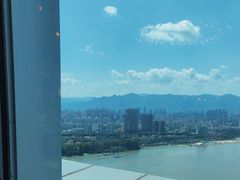 -三迪希尔顿酒店欢厨自助餐厅·高空闽江全景