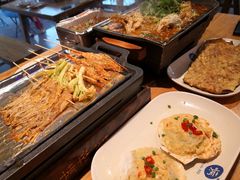 -路边摊小炉子烧烤