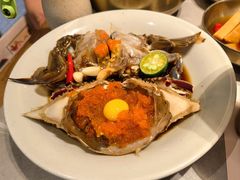 -草家酱蟹炭火烤肉店(珲春南路一店)