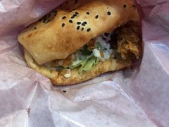 香辣鸡腿中国汉堡-塔斯汀中国汉堡(长平路店)