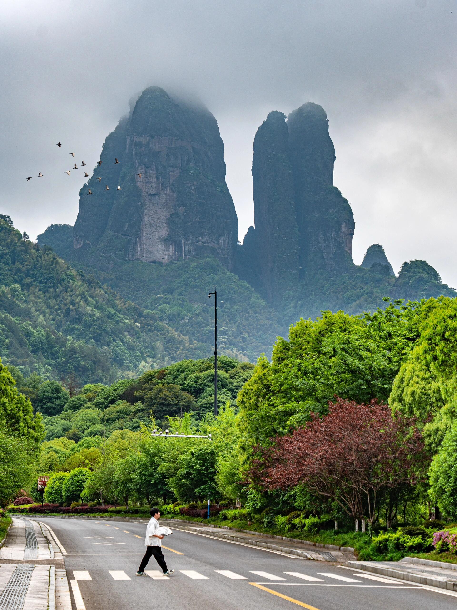 浙江为数不多的丹霞地貌