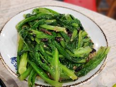 豆豉鲮鱼油麦菜-禄源公·老莞诚饭店