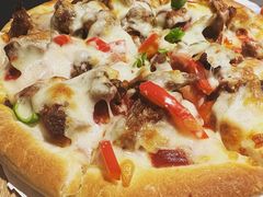 麻辣川香素牛肉披萨-天一朴素(武汉大学店)